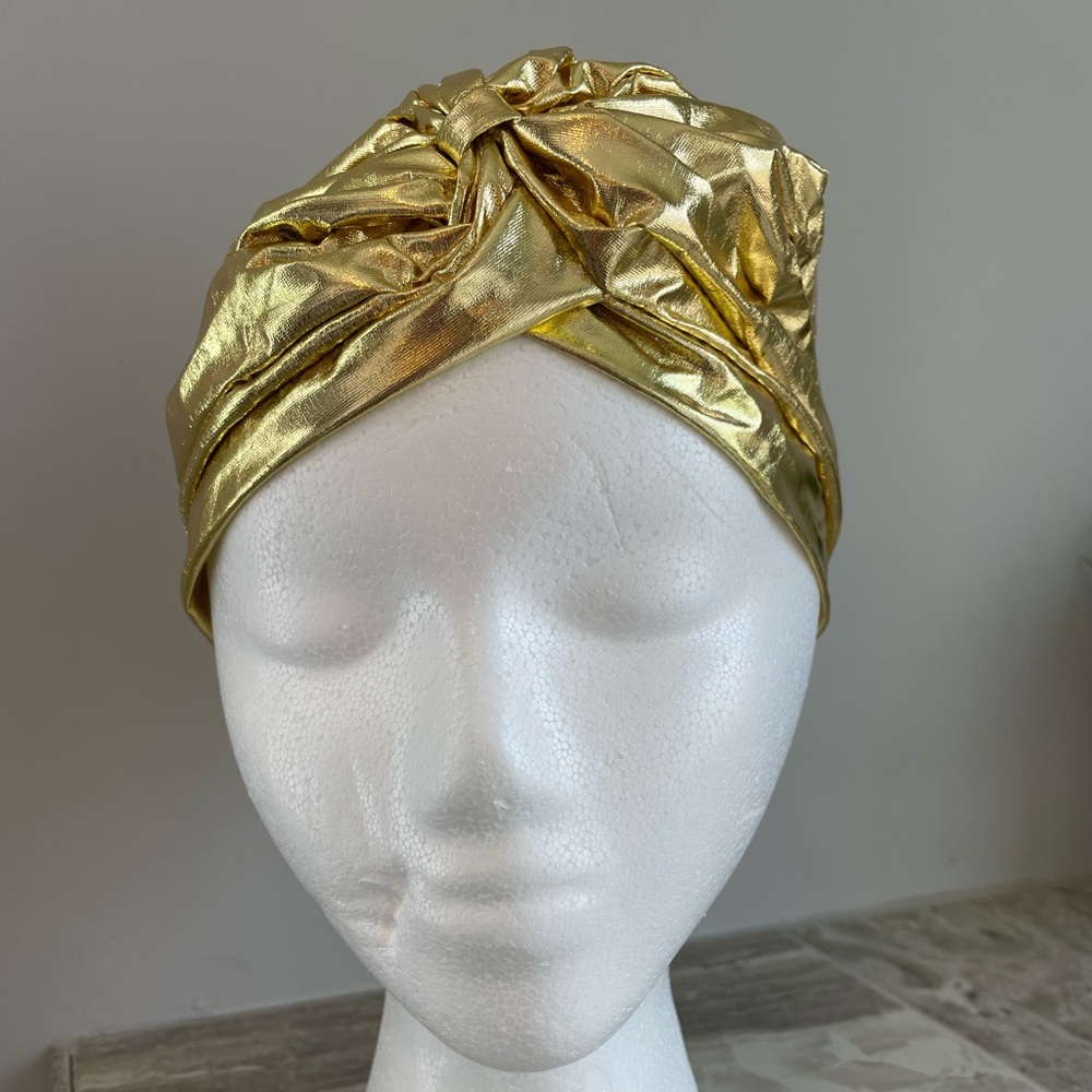 Gold Turban Headwrap